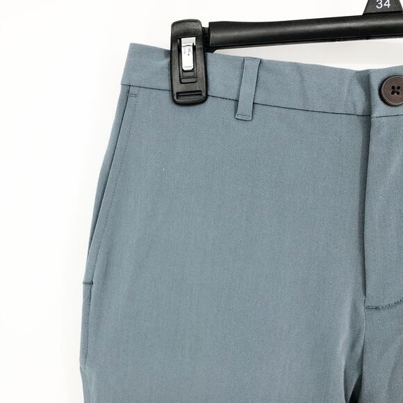 MINISTRY OF SUPPLY Pace Chino Pants 30 x33 Blue Flat Front NWT - Picture 6 of 12